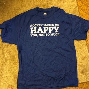 Hockey Makes me happy T-Shirt